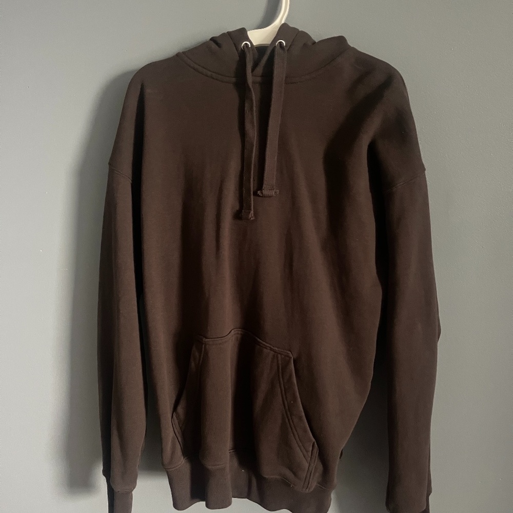 Chocolate Brown men’s hoodie